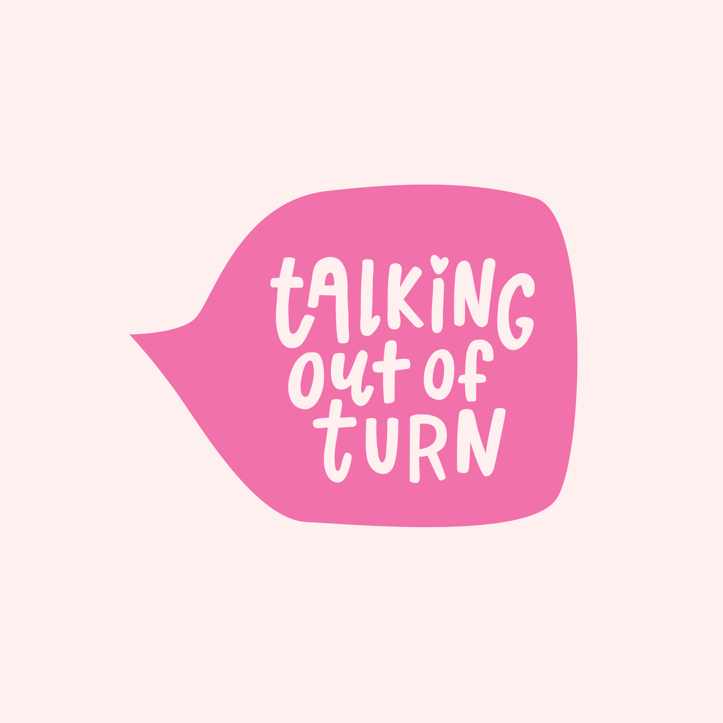 Talking Out of Turn Logo