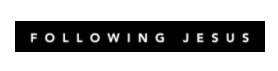 Following Jesus Book Logo