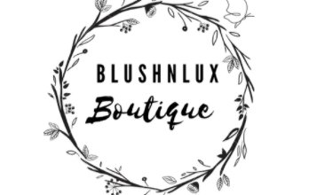 Blushnlux Boutique Logo