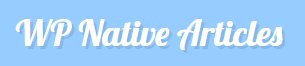 WP Native Articles Logo
