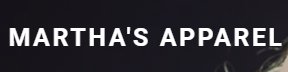 Martha's Apparel Logo