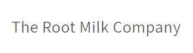 The Root Milk Company Logo