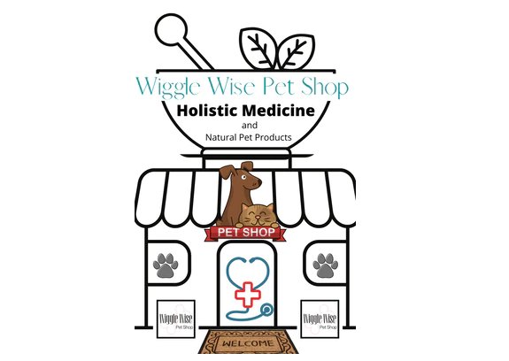 Wiggle Wise Pet Shop Logo