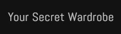 Your Secret Wardrobe UK Logo