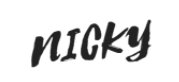 Nicky Lashes Logo