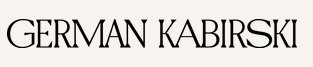 German Kabirski Logo