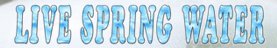 Live Spring Water Logo