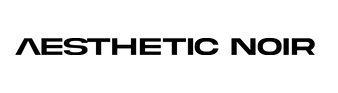 AestheticNoir.com Logo