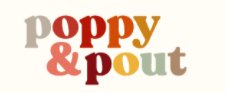 Poppy & Pout Lip Balm Logo