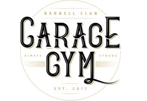 Garage Gym Barbell Apparel Logo