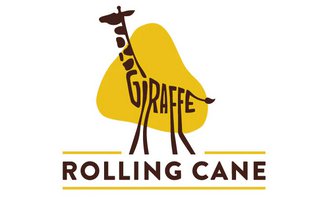 Giraffe Rolling Cane Logo