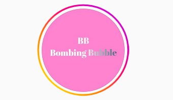 Bombing Bubble Logo